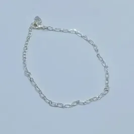 Pulseira 1x1 Elos Finos Pta