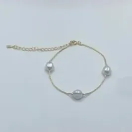 Pulseira 3 Perolas