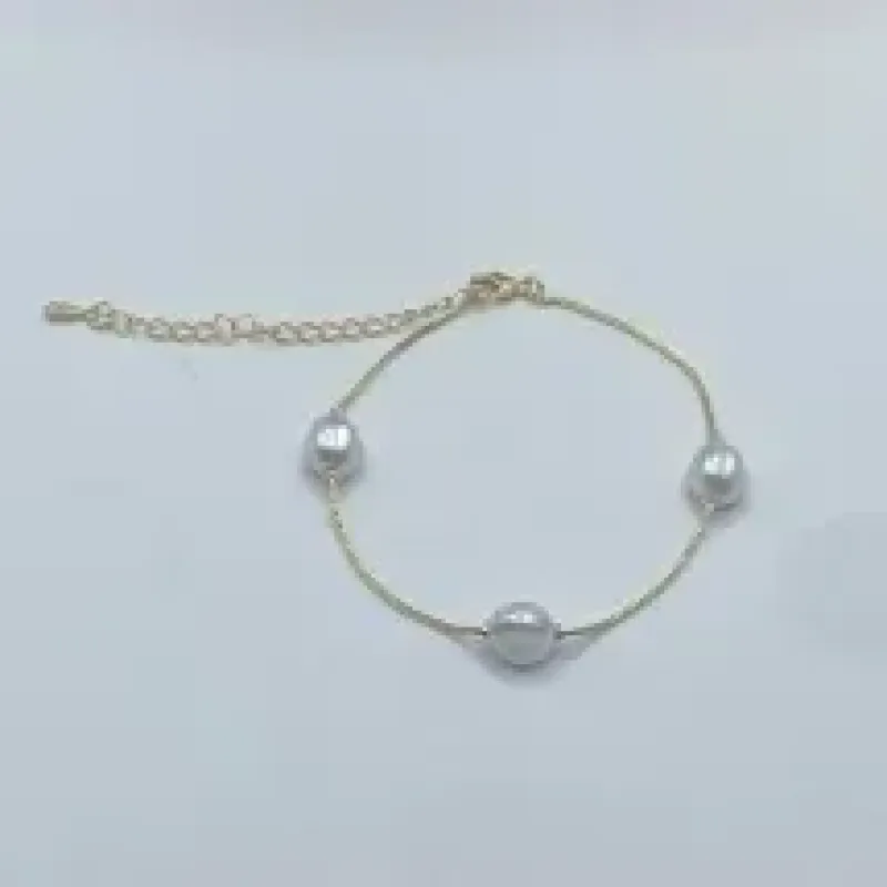 Pulseira 3 Perolas