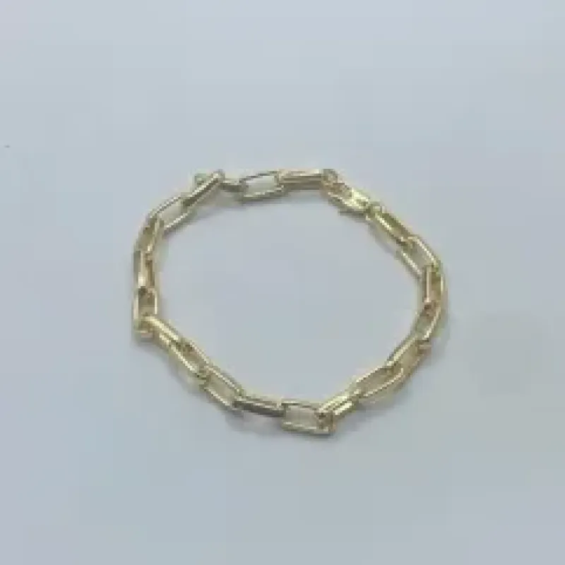 Pulseira Cartier Alongada 5x12mm Fecho Italiano 21cm