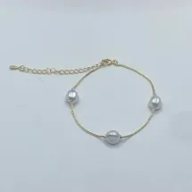 Pulseira 3 Perolas