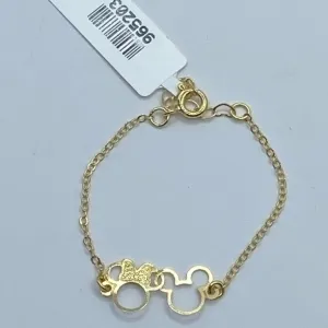 Pulseira inf. minie michey